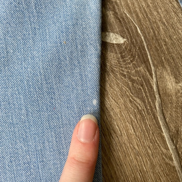 Super Cute Vintage 70s Distressed XXS 22” “What’s In a Name?” Bell Bottom Jeans - Picture 10 of 16